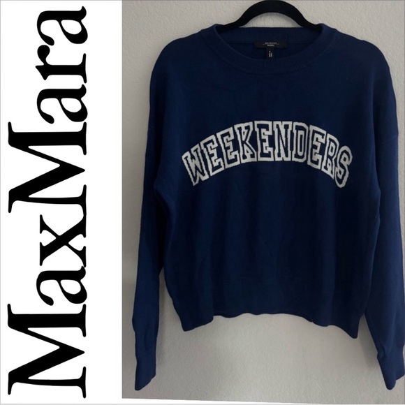 Weekend Max Mara Sweater WEEKENDERS CREW L - Picture 1 of 7